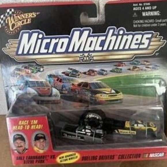 Winners Circle 1999 Micro Machines Dueling Drivers Dale Earnhardt Vs Steve Park - Picture 1 of 1